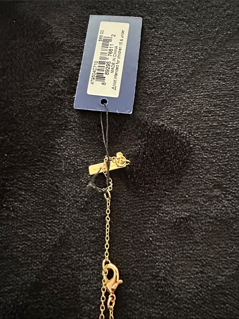 Kurt Geiger Eagle Pavé Pendant Necklace NWT - Picture 5 of 6